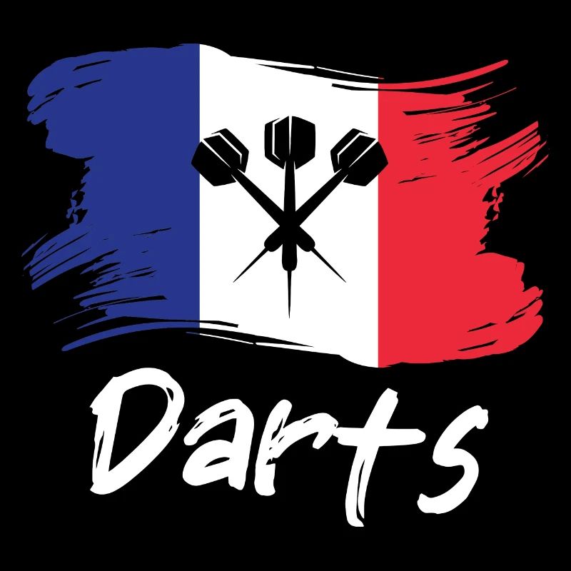 France Dart Player Design / Jeu de fléchettes