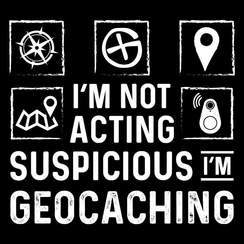 Je fais du géocaching en disant drôle de géocacheur
