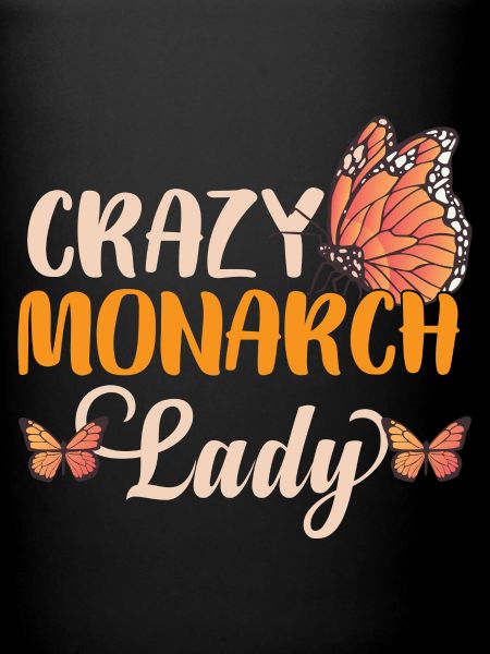 Crazy Monarch Lady