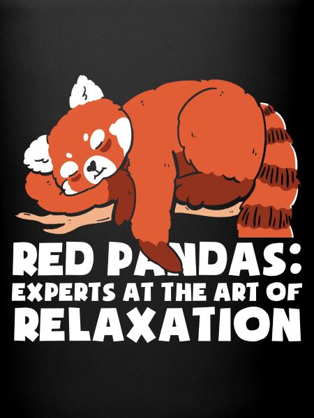 Panda roux endormi