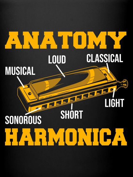Playing Harmonica Gift