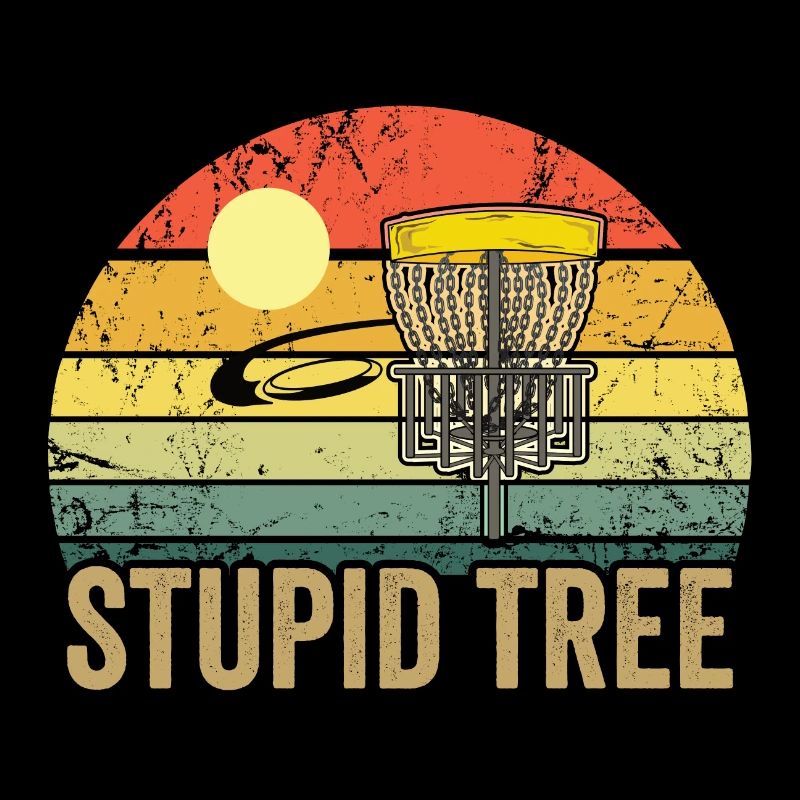 VINTAGE DISC GOLF ARBRE STUPIDE