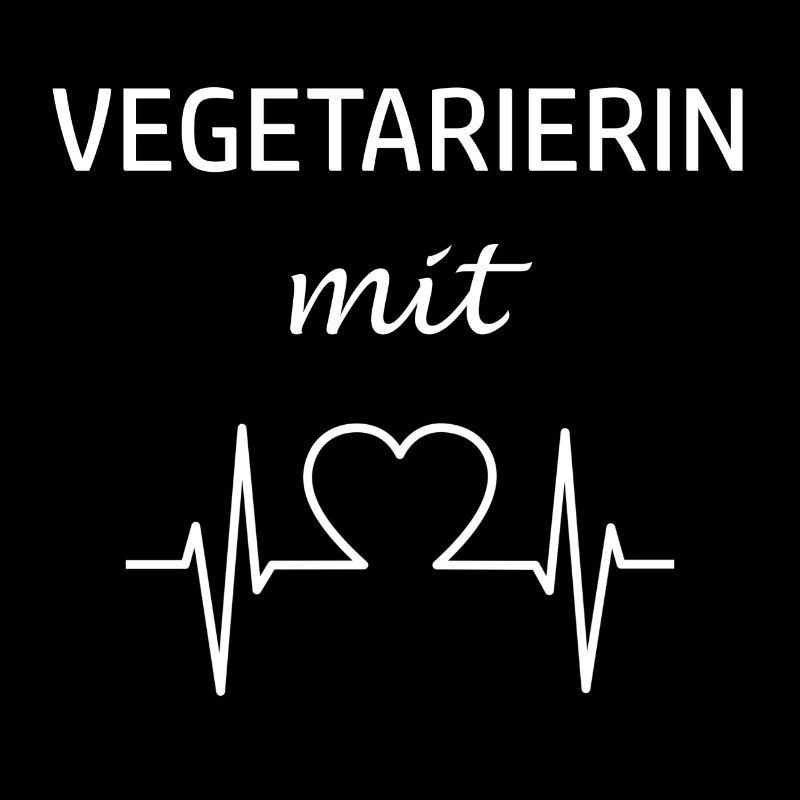 Vegetarierin mit Herz