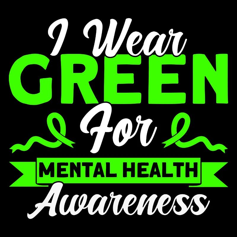 Psychological Awareness Green Loop Depression