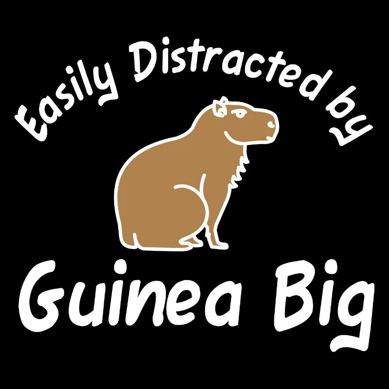 Facilement distrait par Guinea Big Capybara