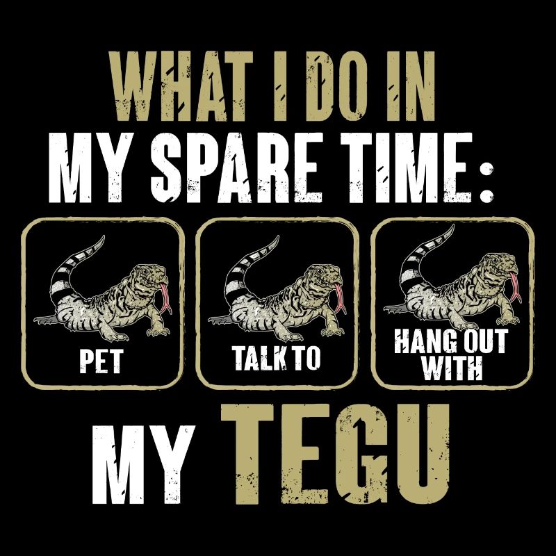 Lézard Tegu Herpétologiste