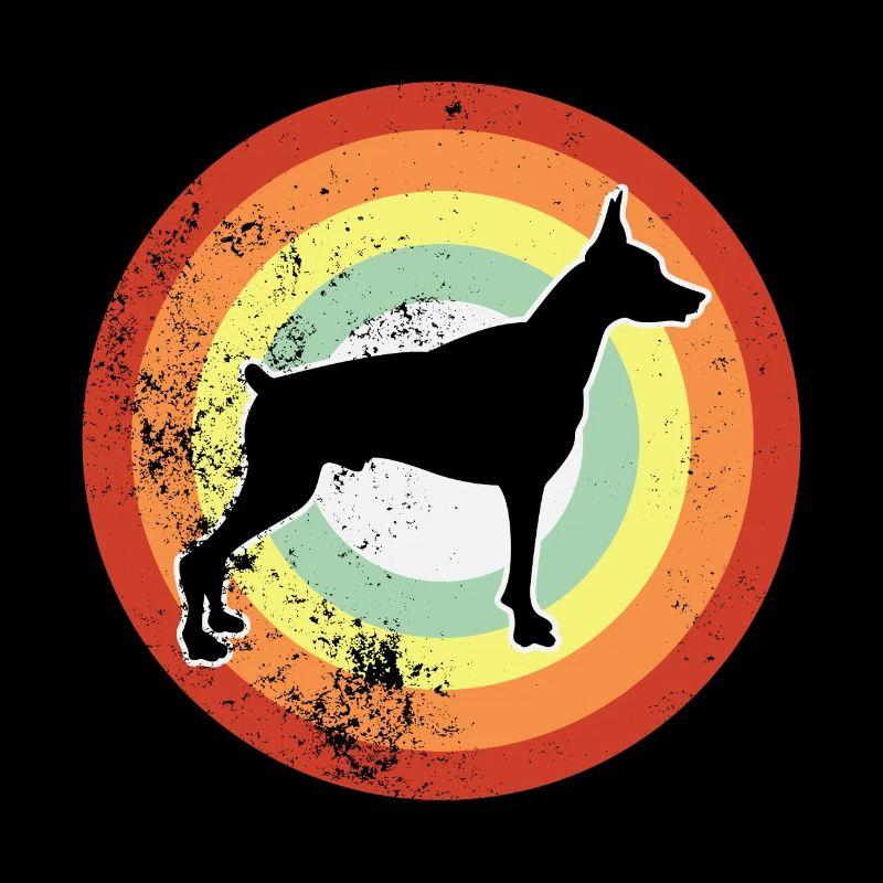 Dobermann Grunge Stil