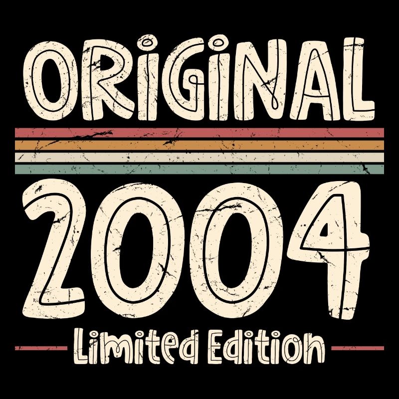 2004 Année de naissance 20e anniversaire