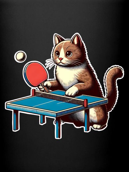 Chat de ping-pong