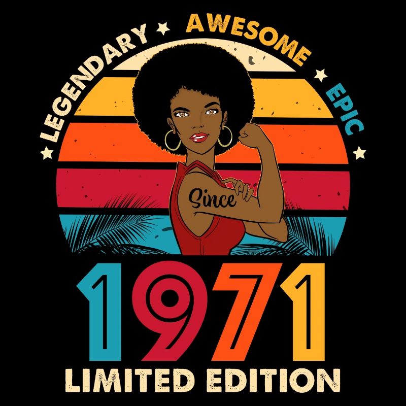 Anniversaire 1971 Edition Limitée Vintage Afro
