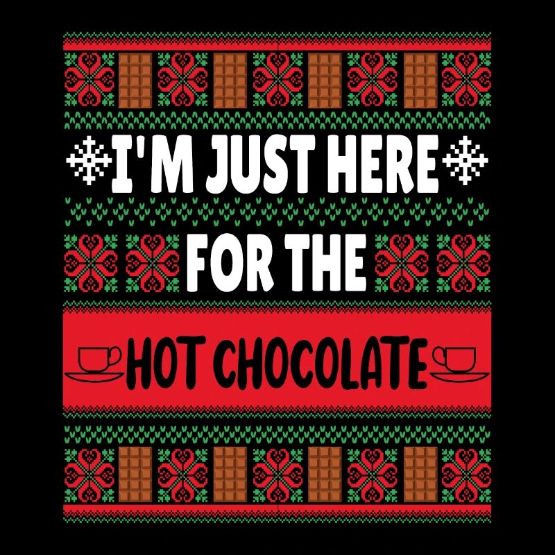 Je suis juste ici pour le chocolat chaud
