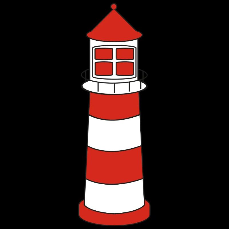 Roter Leuchtturm