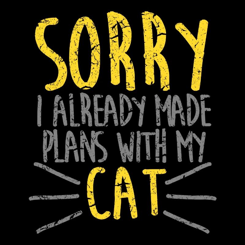 Chat j'ai des plans avec mon chat