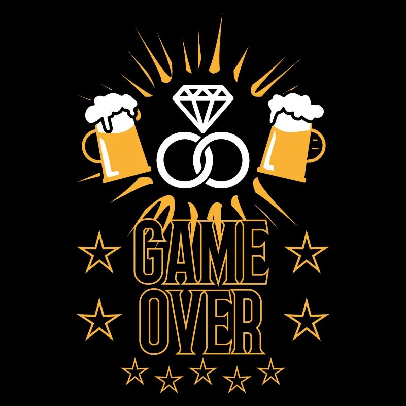 149 Game Over JGA Diamond Ring Beer