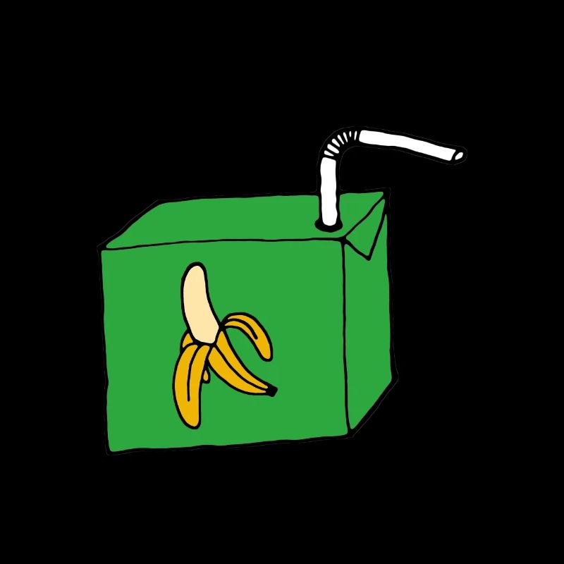 Drinking banana