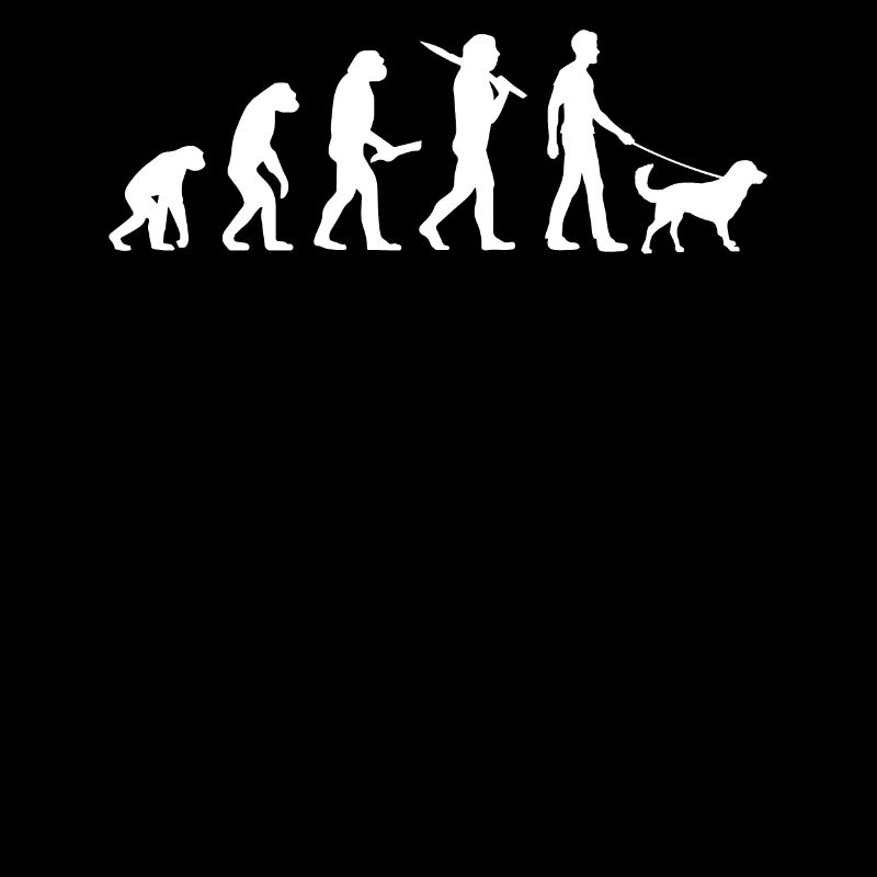 Hund Evolution Labrador Golden Retriever Geschenk