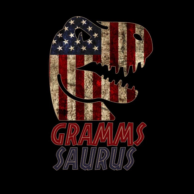 Patriotic Gramms Dinosaur