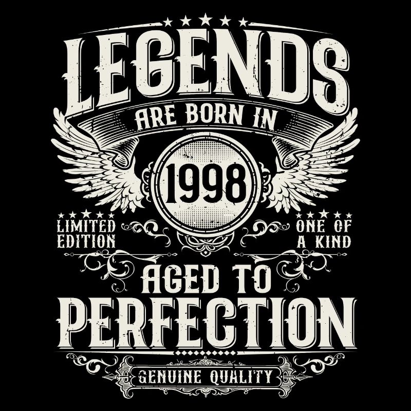 Born in 1998 Legends Birthday Gift