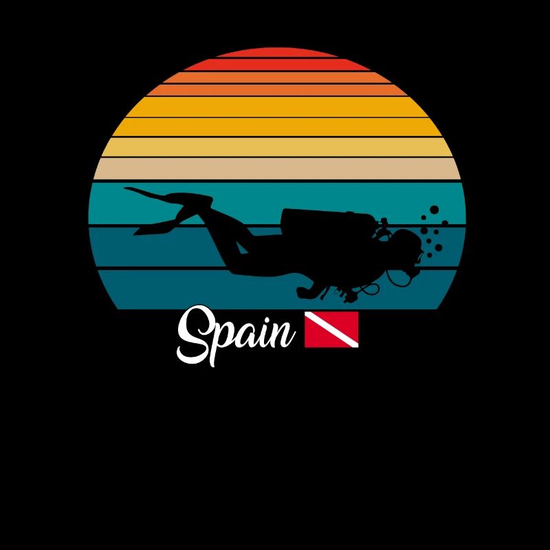 Spain Scuba Diving Gift