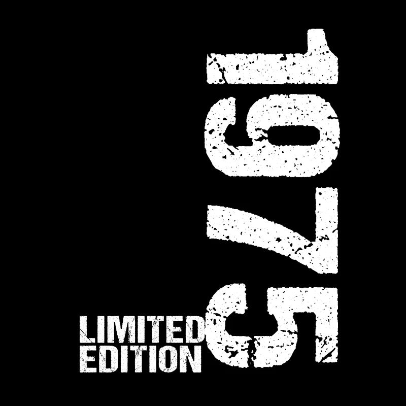 47. Geburtstag 1975 - Geschenk Spruch Geschenkidee