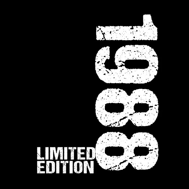 34. Geburtstag 1988- Geschenk Spruch Geschenkidee