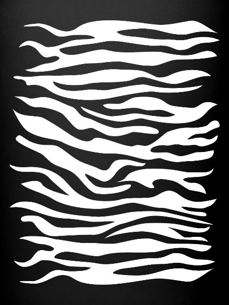 Zebra pattern white