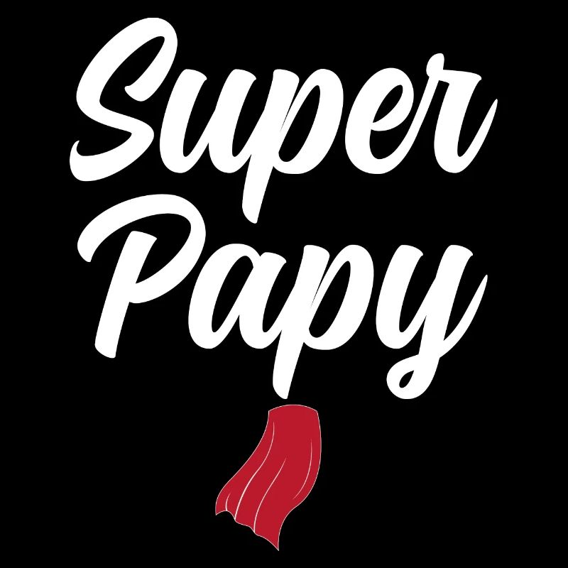 Super papy Super héros De Mon Coeur