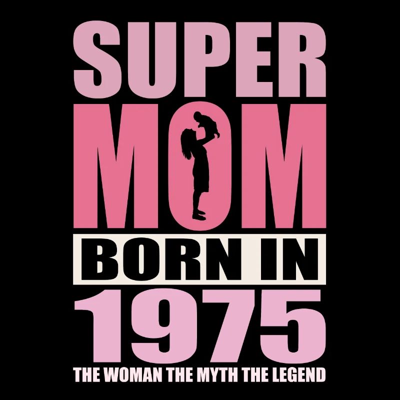 Mama Geburtstag 1975 | Super Mom