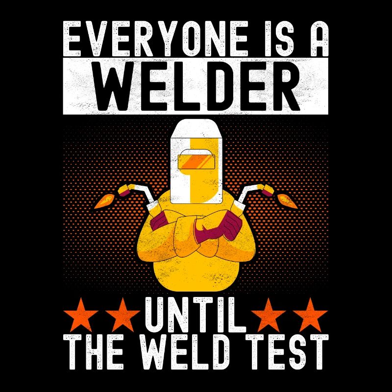 Welder welding