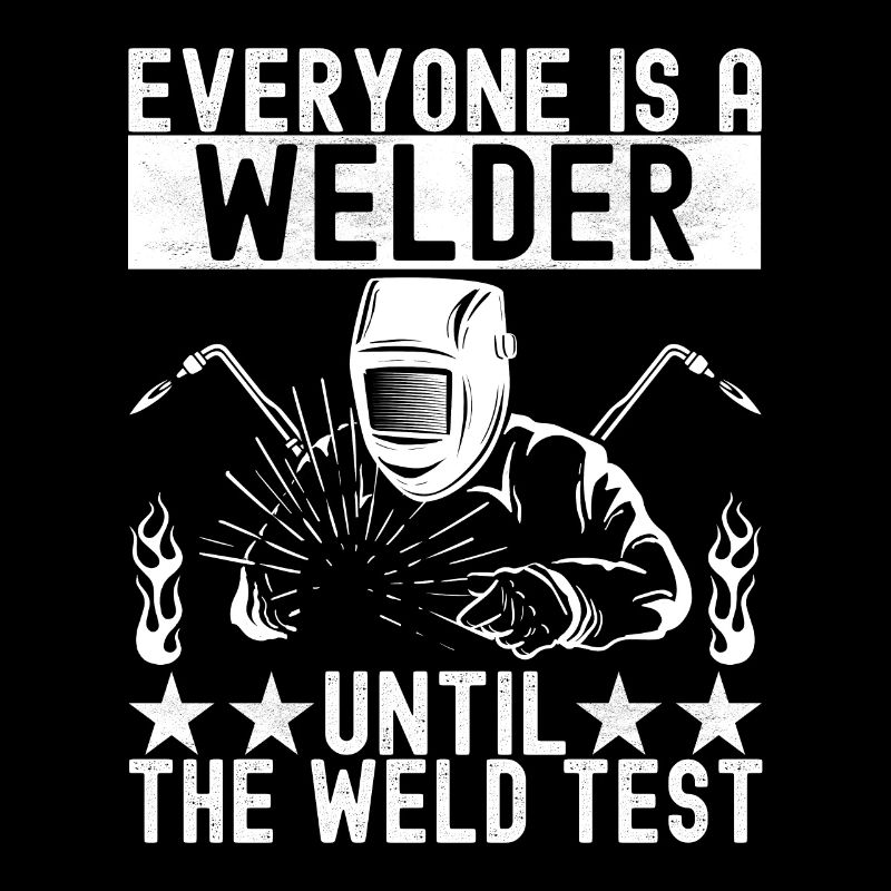 Welder welding