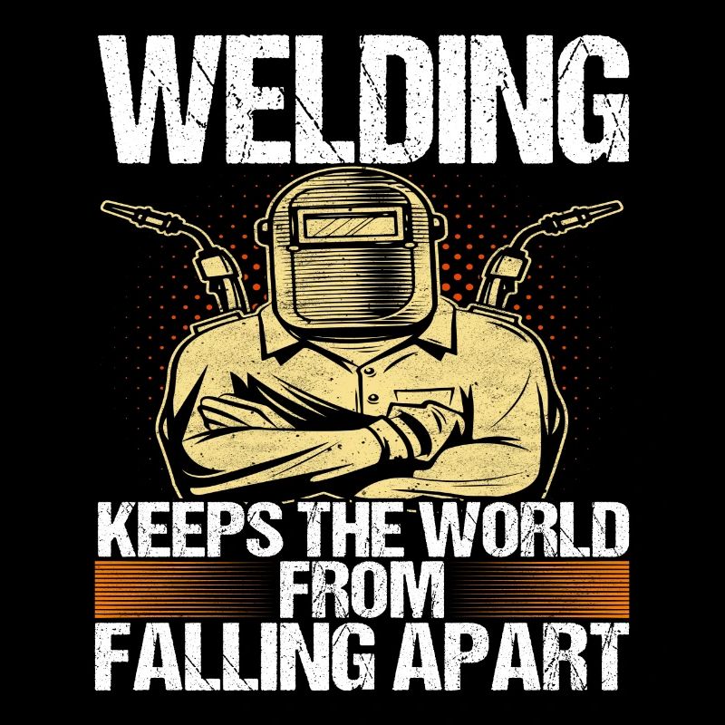 Welder welding