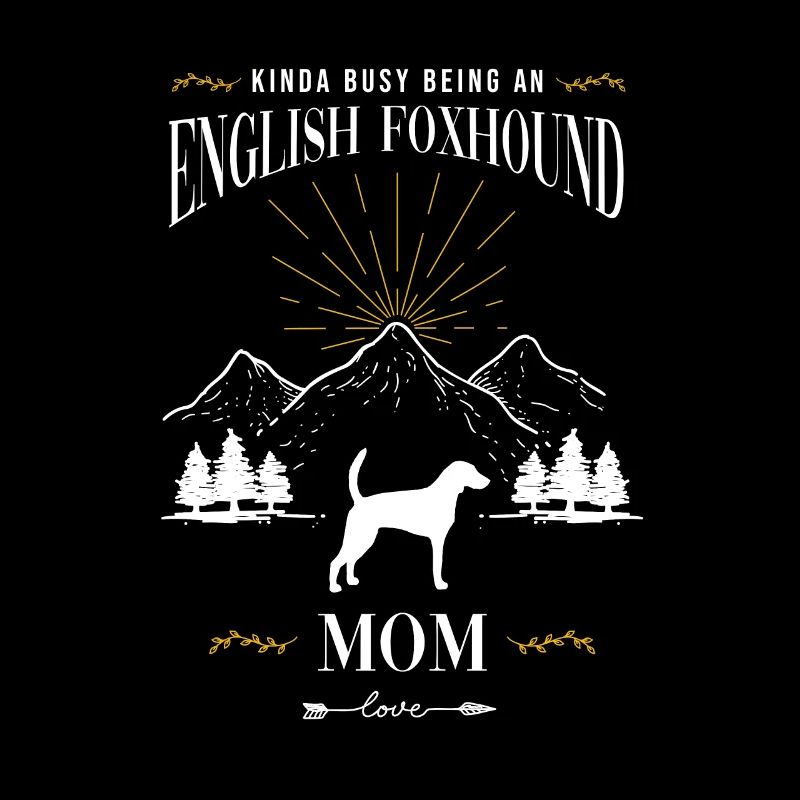 Somehow busy creating an English Foxhound