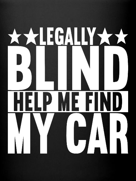 Blind visual impairment