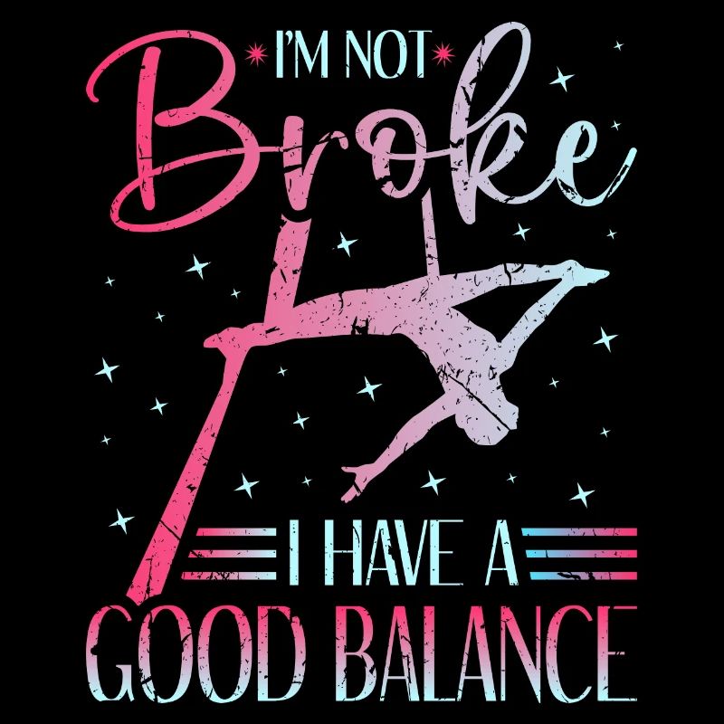 Ich habe ein gutes Gleichgewicht Luftakrobatik