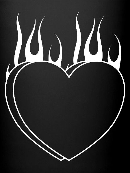 Burning heart