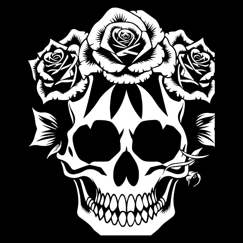 Horror Skull Skull Art Skull Gothic Heavy Metal