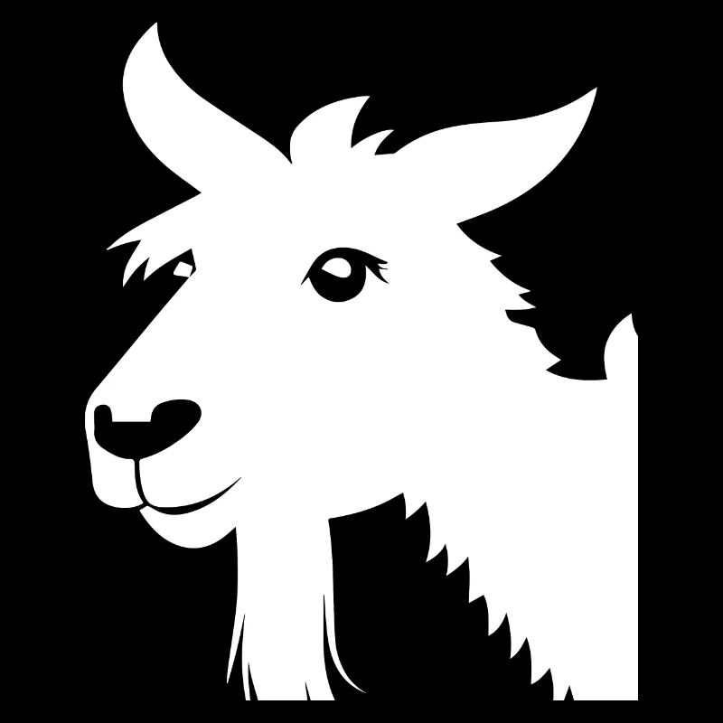 Drôle de lama Silhouette Cheeky Fun Lamas