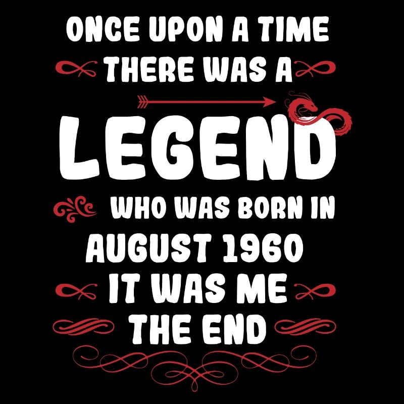 Es war einmal eine Legende. August 1960 Geburtstag