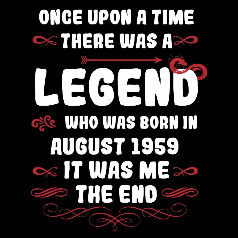 Es war einmal eine Legende. August 1959 Geburtstag