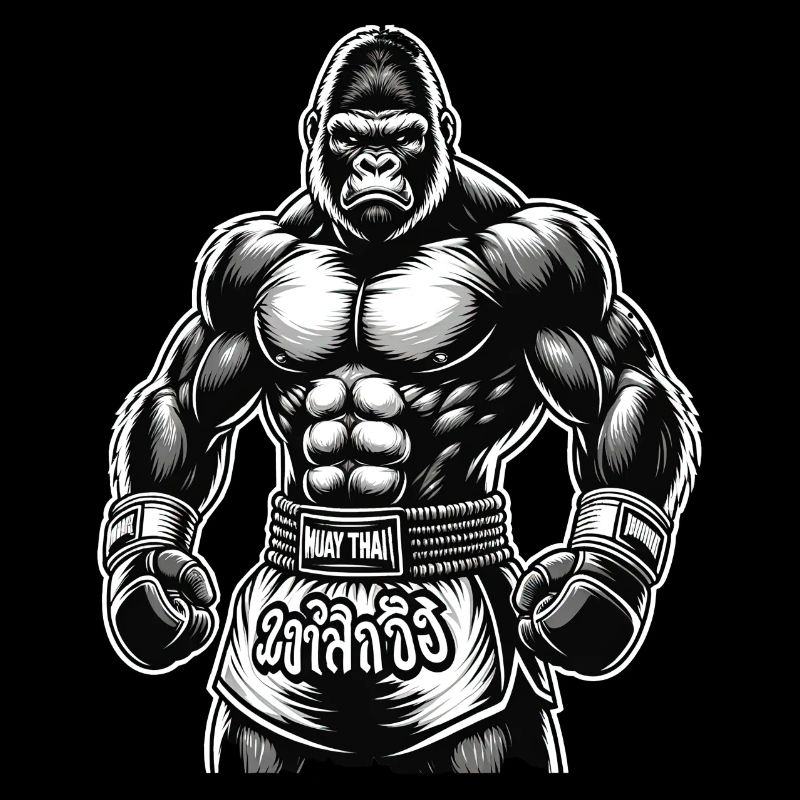 Thaiboxen und Kickboxen - Muay Thai Gorilla