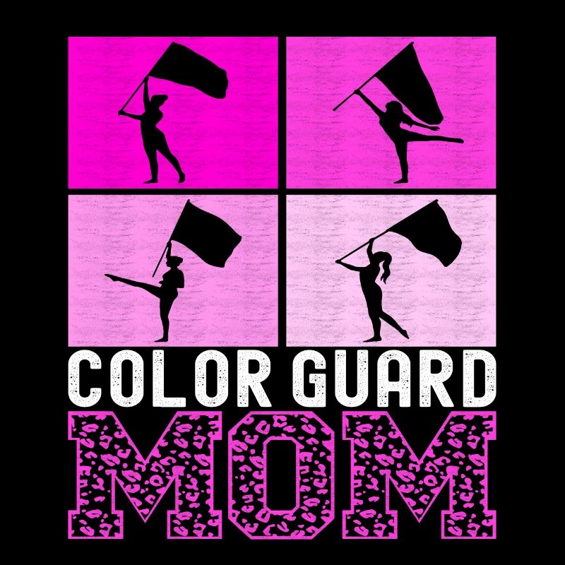 Drapeau agitant la fanfare garde de couleur