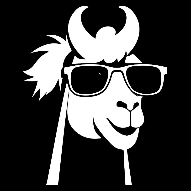 Funny Alpaca Wearing Sunglasses Cool Alpacas