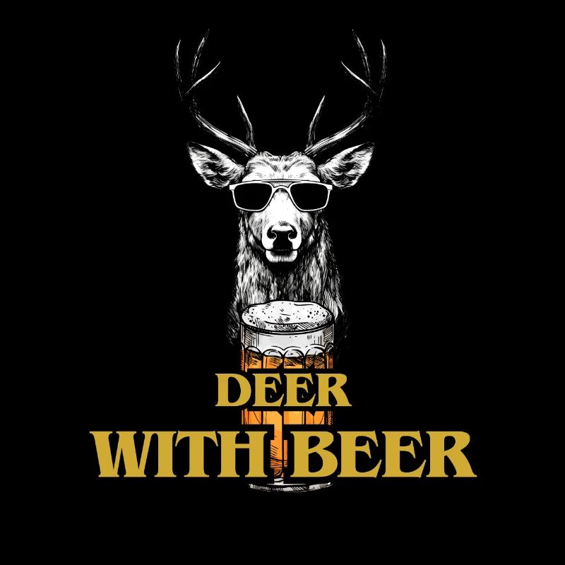 DEER WITH BEER