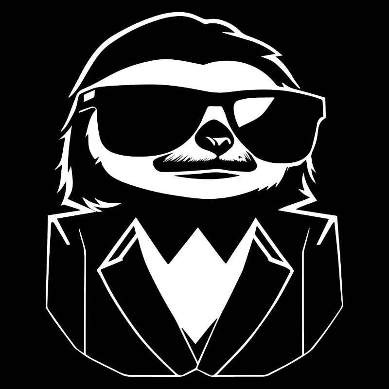 Sloths Anime Sloth Manga Sloth Sunglasses