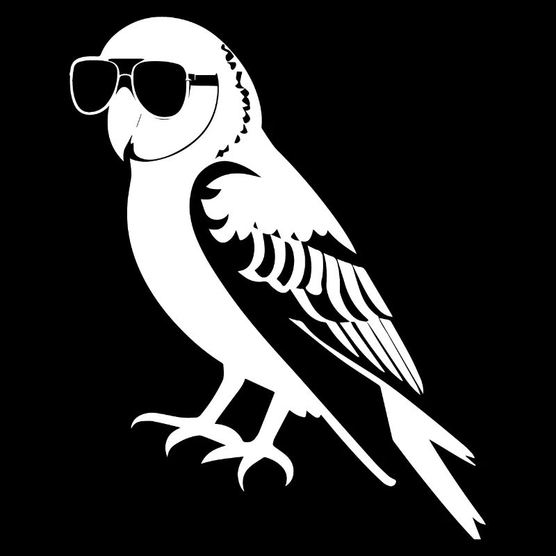Funny Bird Wearing Sunglasses Cool Bourke's Parak