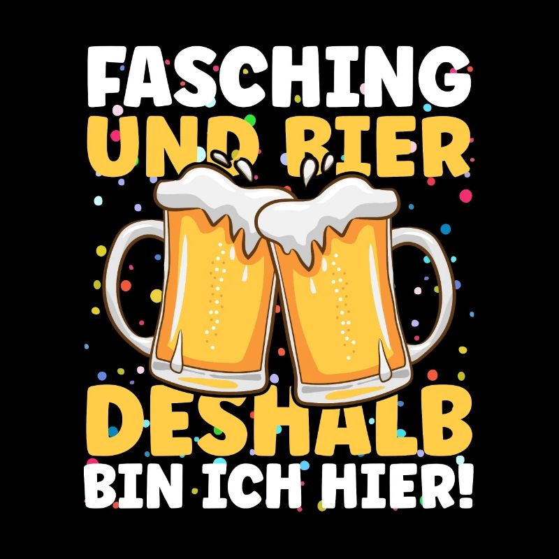 Fasching Bier Karneval Kostüm Verkleidung