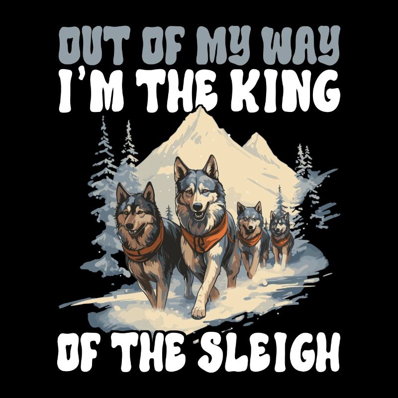Sledding Sled dogs