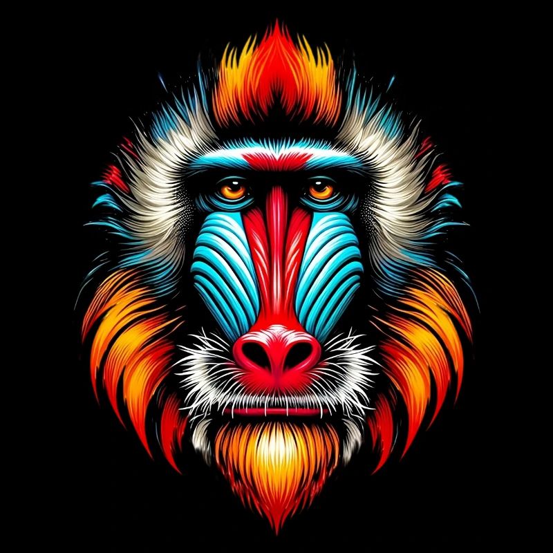 Mandrill Monkey