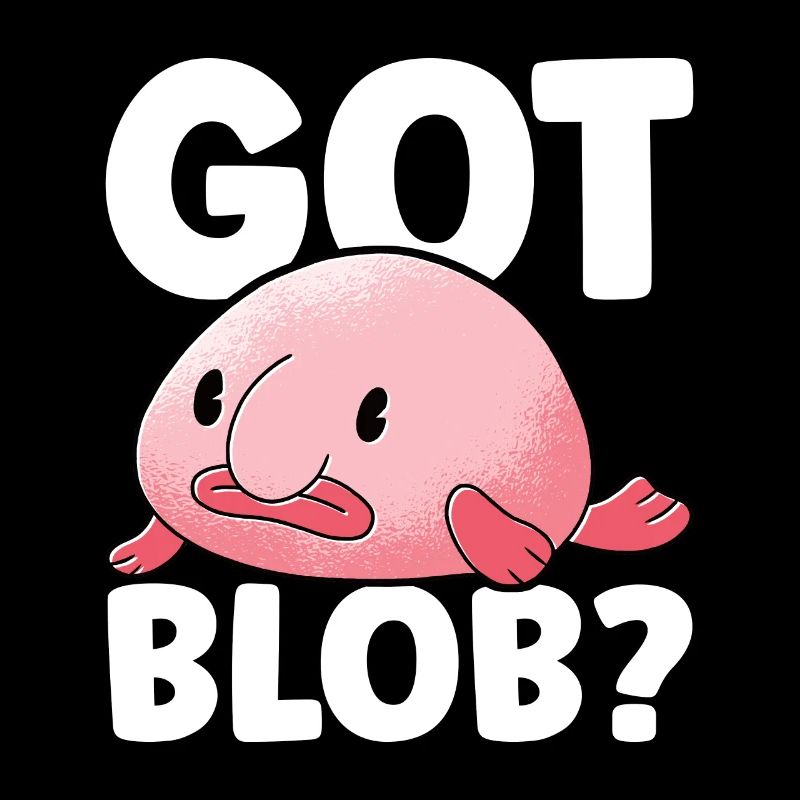 Cute Blob Fish Ugly Fish