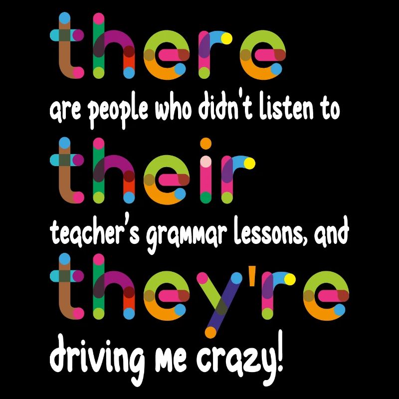 Dort sind sie Englisch-Grammatiklehrer